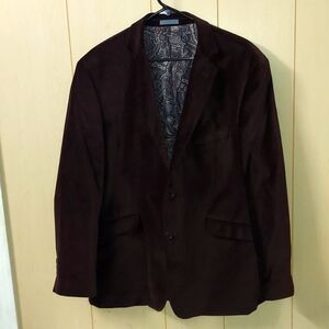 Madison suit jacket velvet feel